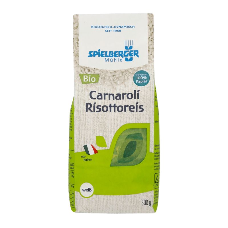 Spielberger Mühle Risottoreis Carnaroli, weiß, kbA - Produktbild