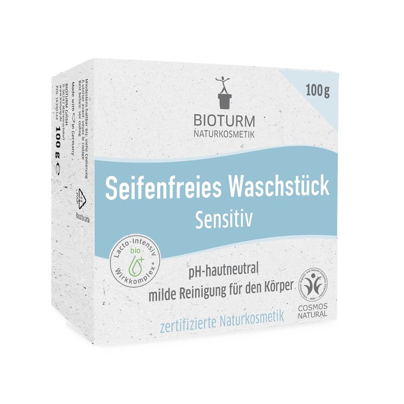 BIOTURM BIOTURM Seifenfreies Waschstück sensitiv - Produktbild
