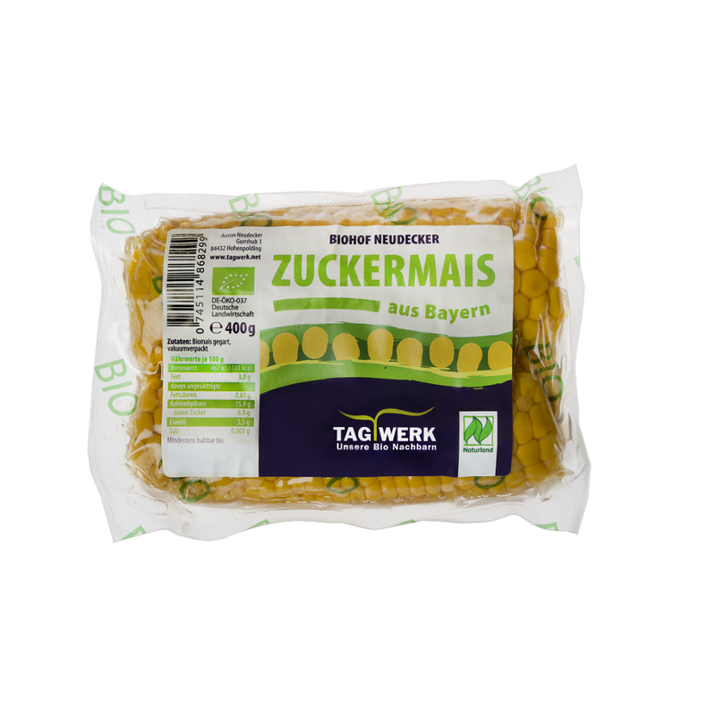 TAGWERK Zuckermais, gegart vom Biohof Neudecker - Produktbild