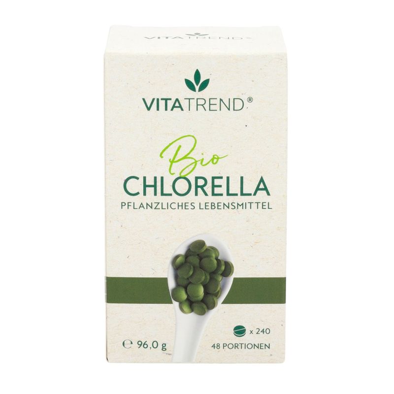 vitatrend BIO Chlorella Mikroalgen Tabletten - Produktbild