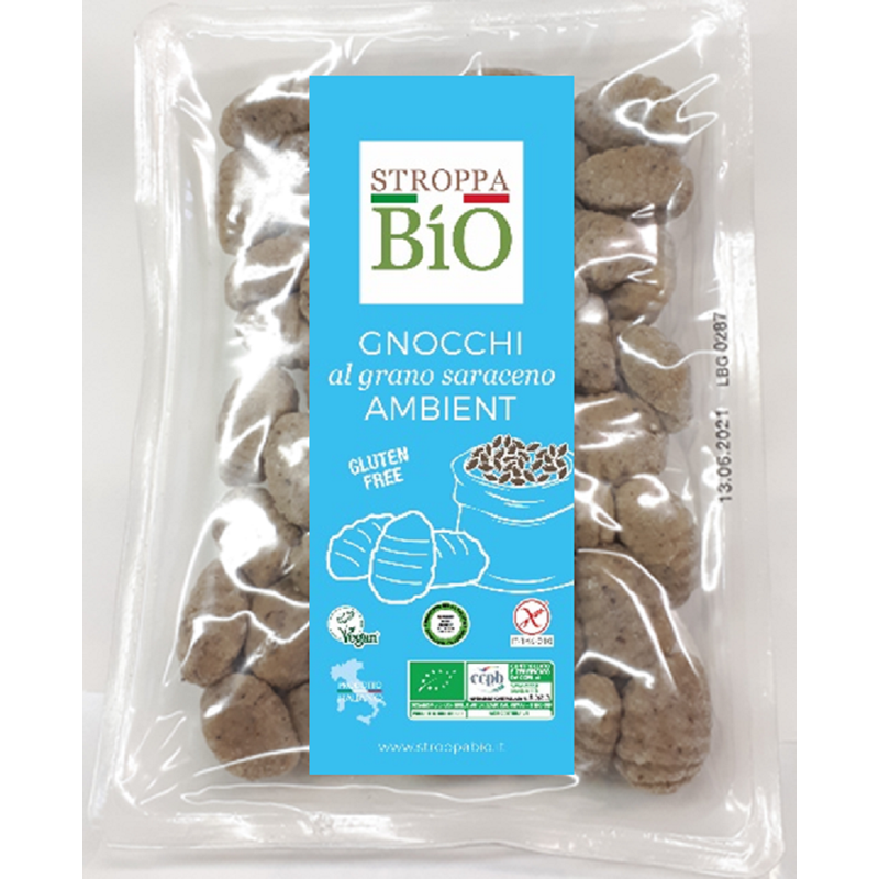 Stroppa Bio Stroppa Bio Glutenfreie Buchweizen Gnocchi ambient und vegan 250 g - Produktbild