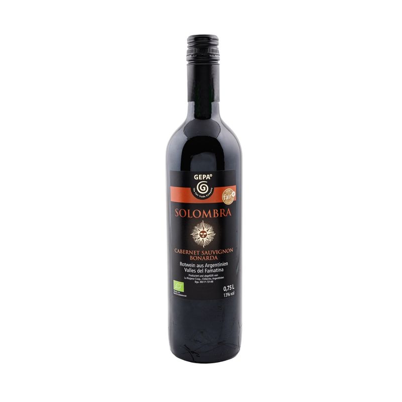 GEPA - The Fair Trade Company SOLOMBRA Cabernet Sauvignon Bonarda - Produktbild