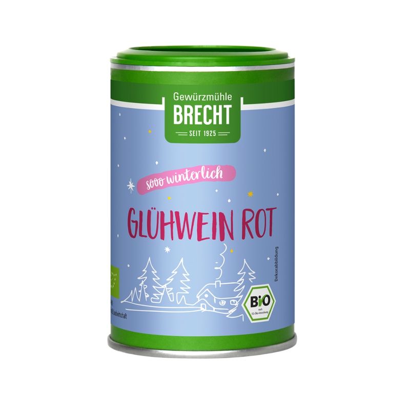 Gewürzmühle Brecht Glühwein rot - Produktbild