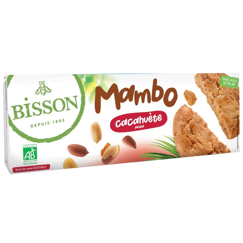 Bisson BISCUIT MAMBO ERDNUSS 125G - Produktbild