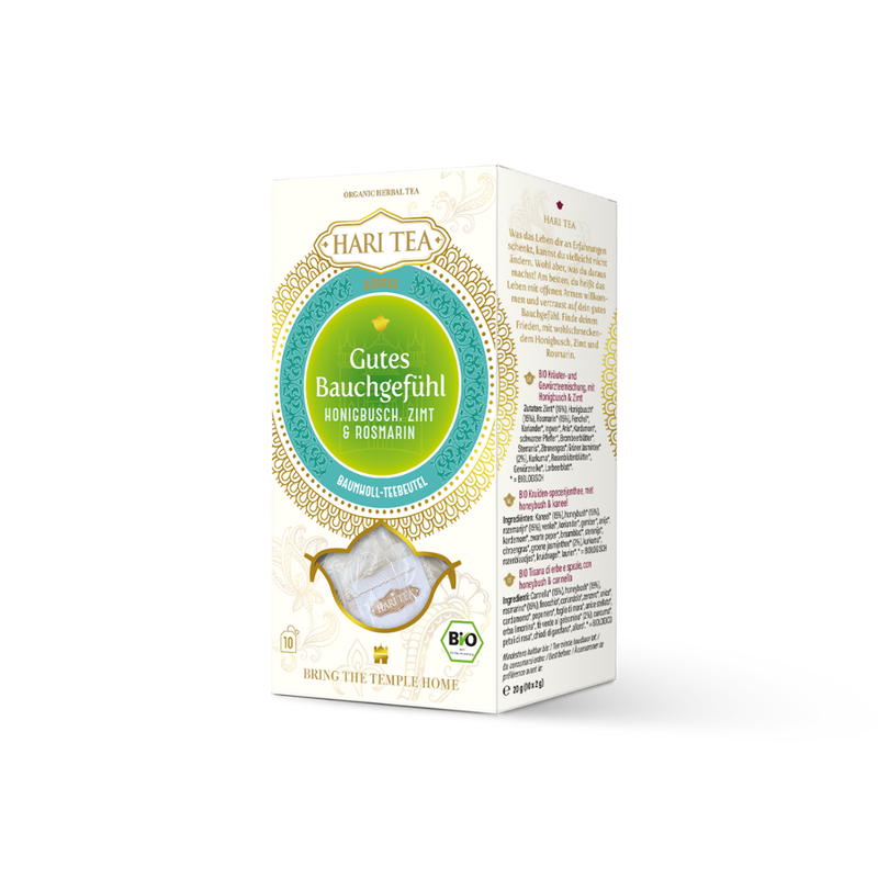 Hari Tea Hari Tea Gutes Bauchgefühl - Honigbusch & Zimt - Produktbild