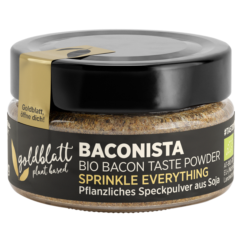 Goldblatt Goldblatt Bio Baconista Bacon Taste Powder – pflanzliches Speckpulver - Produktbild