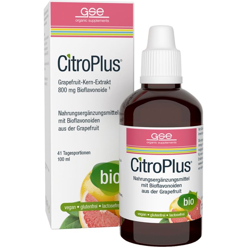 GSE  CitroPlus® 800, Grapefruit-Kern-Extrakt (Bio) - Produktbild