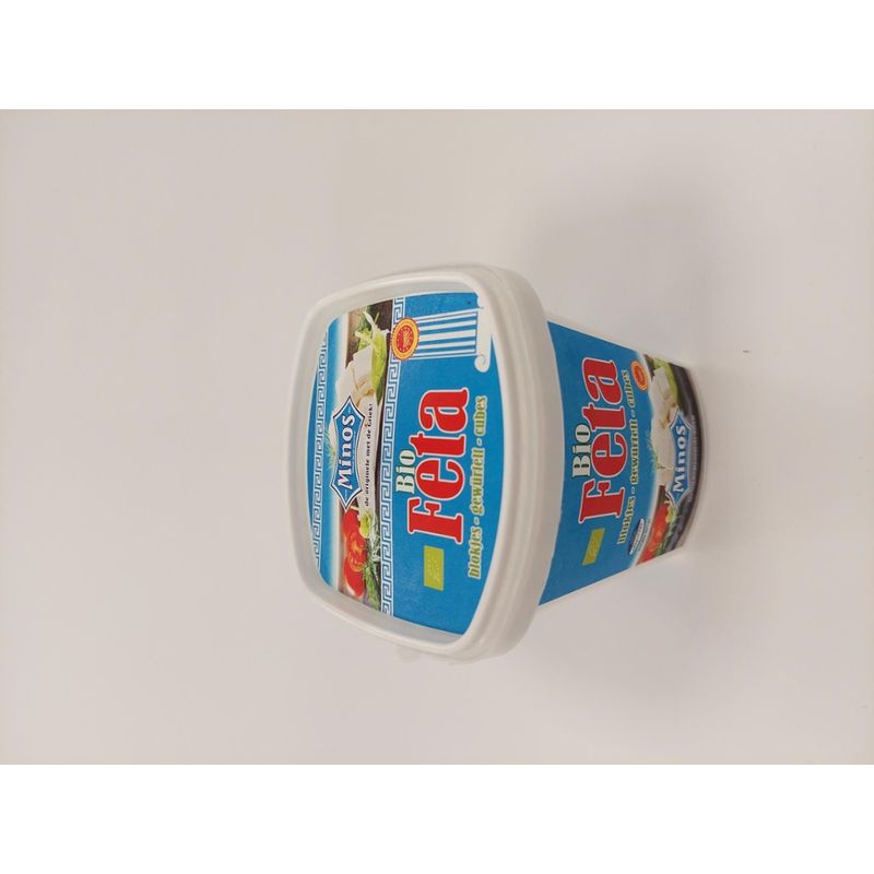 Minos Minos Biologische Feta 150 grams bakje met mandje - Produktbild