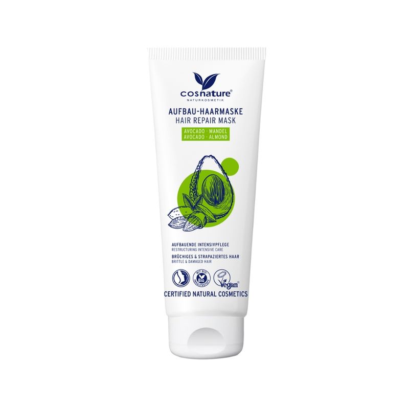 Cosnature  Aufbau-Haarmaske Avocado & Mandel 100 ml - Produktbild