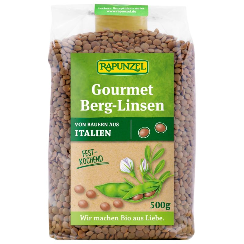 Rapunzel Gourmet Berg-Linsen braun - Produktbild
