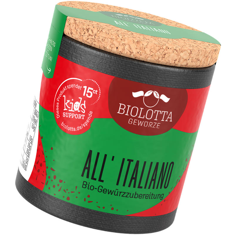 Biolotta Biolotta Korkdose All´italiano Bio-Gewürzzubereitung - Produktbild
