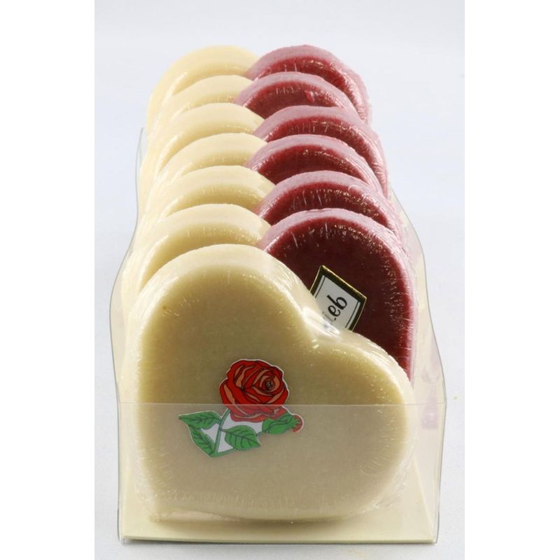Funsch Marzipan BIO Herz weiß - Produktbild