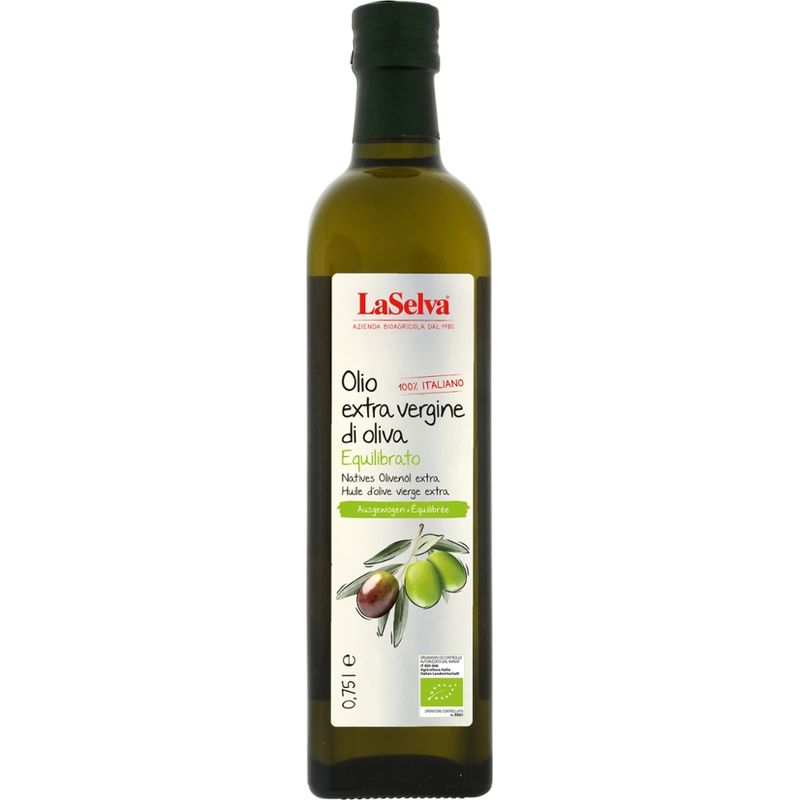 LaSelva Natives Olivenöl extra AUSGEWOGEN - 100% aus Italien - Produktbild