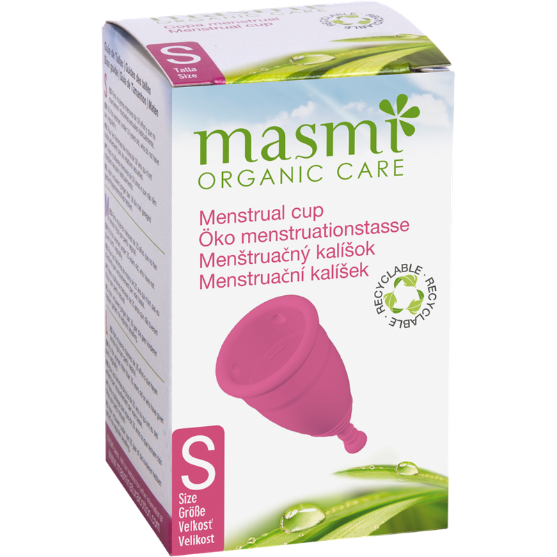 MASMI ORGANIC CARE Öko Menstruationstasse Größe S Medical TPE MASMI - Produktbild