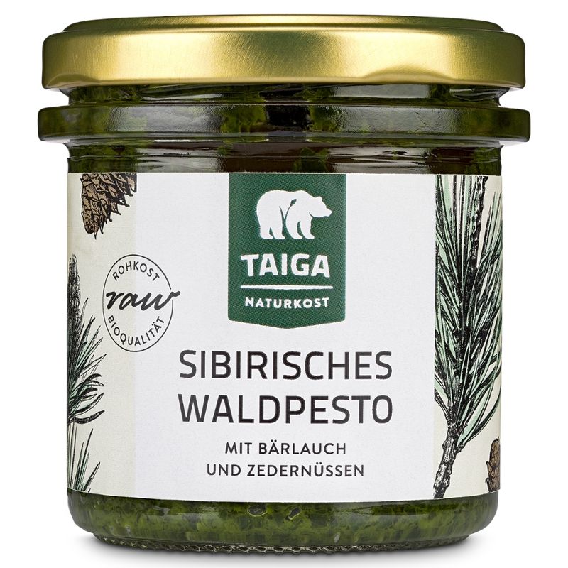 TAIGA NATURKOST Sibirisches Waldpesto, bio, Rohkost-Qualität - Produktbild