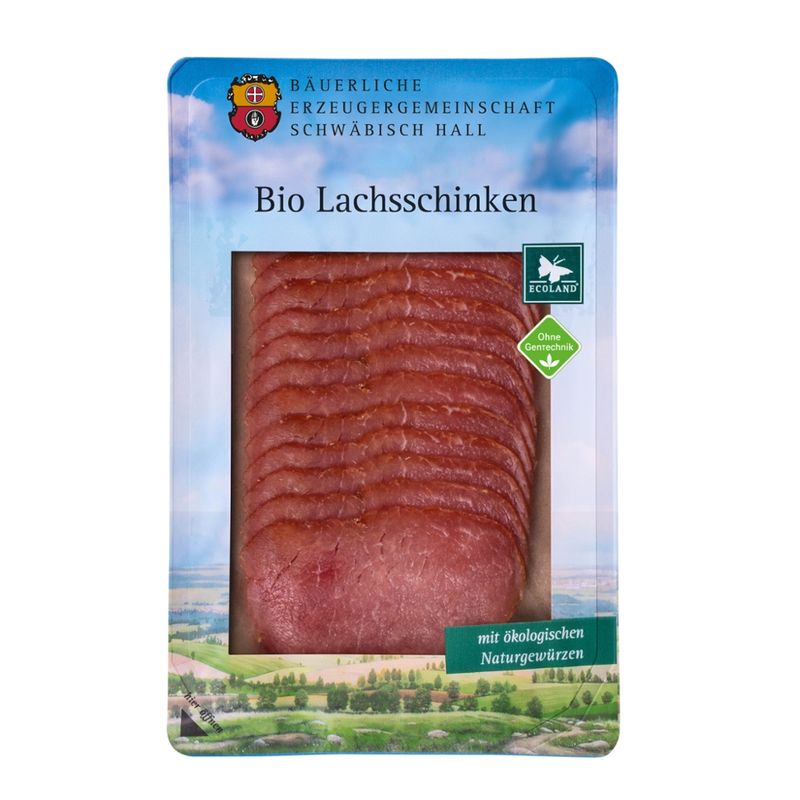 Bäuerliche Erzeugergemeinschaft Schwäbisch Hall Bio Lachsschinken - Produktbild