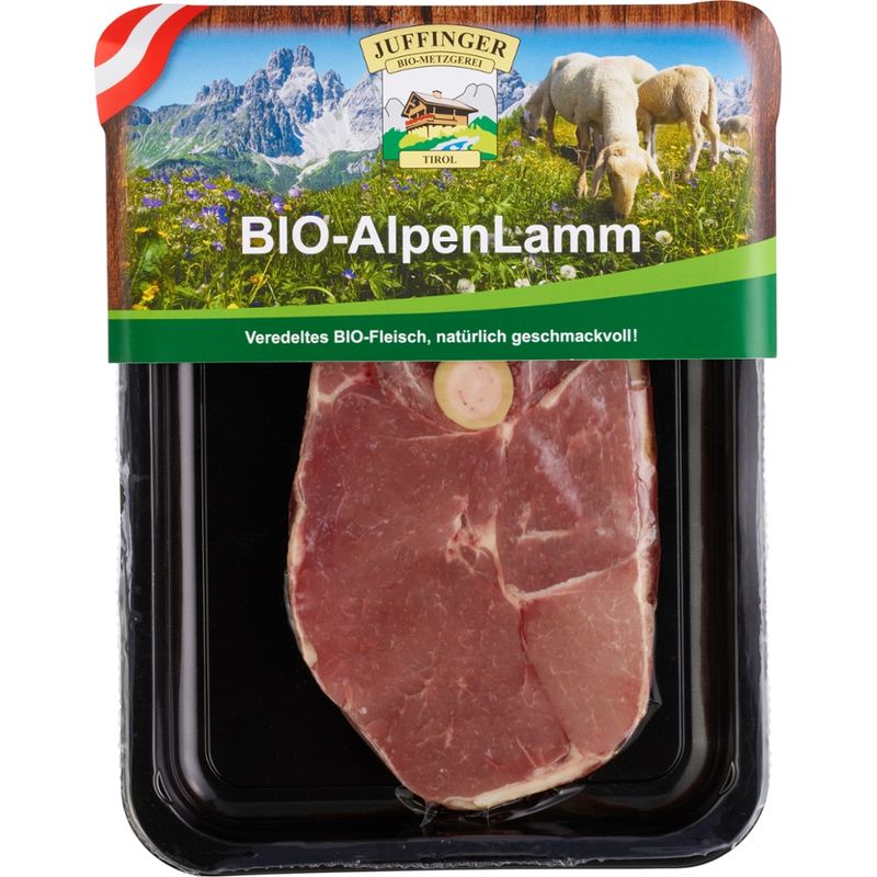 Juffinger Bio-Metzgerei BIO-Keulensteak vom Lamm 200 g - Produktbild