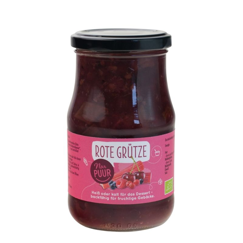 Nur Puur Rote Grüze, 350g - Produktbild