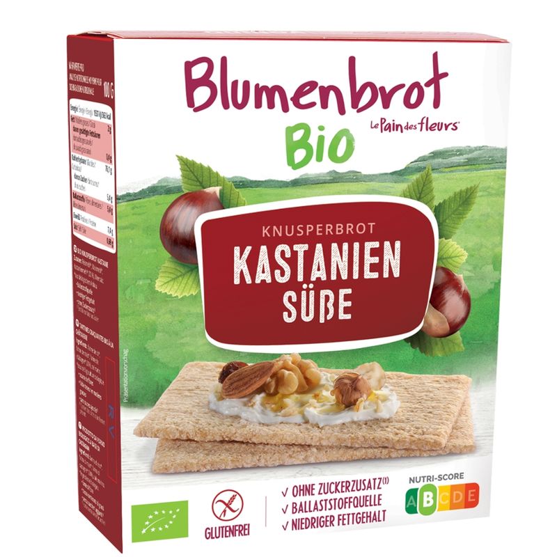 Blumenbrot CROCCANTI CASTAGNA GMS 150G BLUM - Produktbild