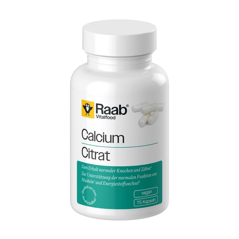 Raab Vitalfood Calciumcitrat - Produktbild