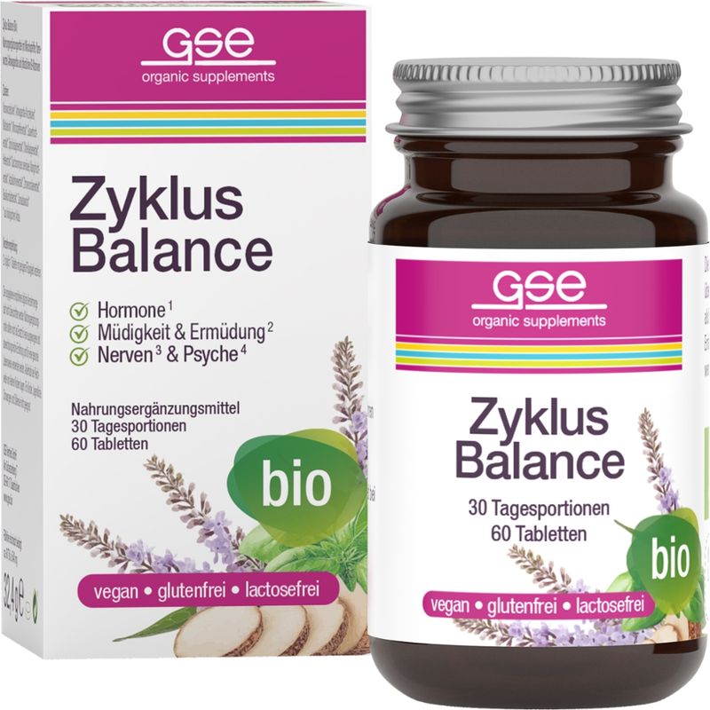GSE  Zyklus Balance (Bio), 60 Tabletten à 540mg - Produktbild