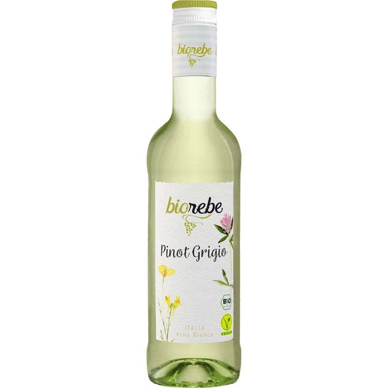 Biorebe Bioweine Biorebe Pinot Grigio IGP trocken Biowein + Vegan - Produktbild