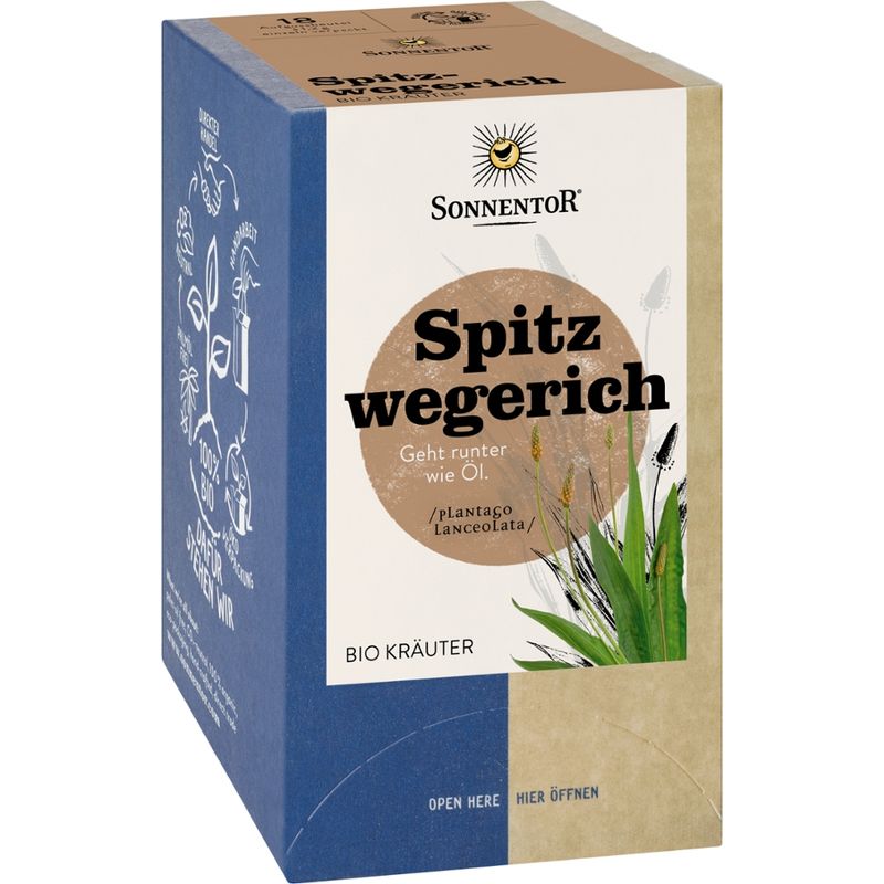Sonnentor Spitzwegerich, Doppelkammerbeutel - Produktbild