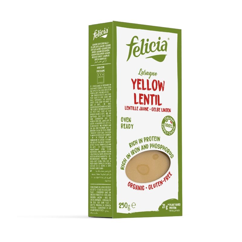 Felicia Felicia Bio Gelbe Linsen Lasagne glutenfrei - Produktbild