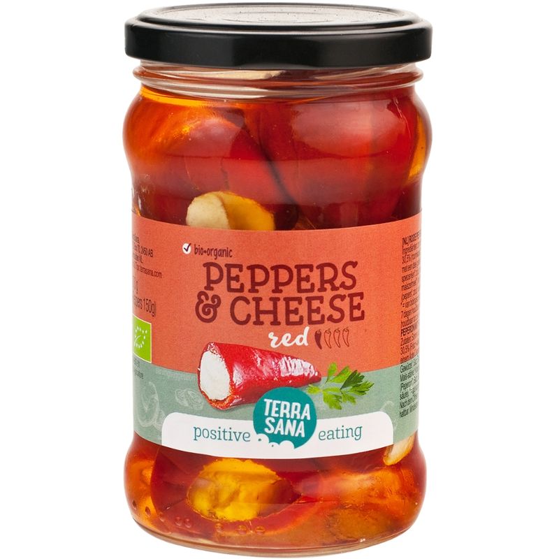 TerraSana Rote Peperoni mit Frischkäse - Produktbild