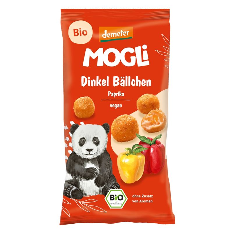 Mogli Demeter Dinkel Bällchen Paprika - Produktbild