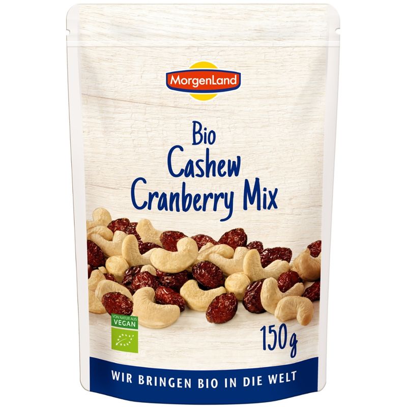 MorgenLand Bio Cashew Cranberry Mix - Produktbild