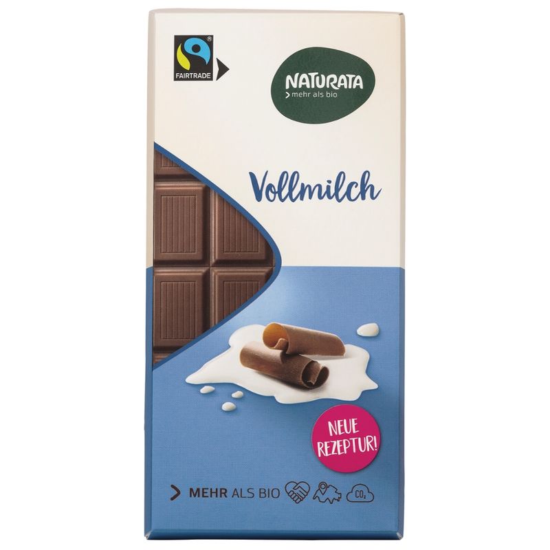 NATURATA Vollmilch Schokolade - Produktbild
