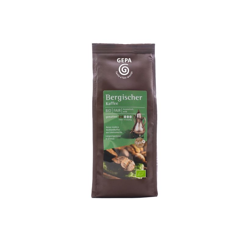 GEPA - The Fair Trade Company Bergischer Bio Kaffee, gemahlen - Produktbild