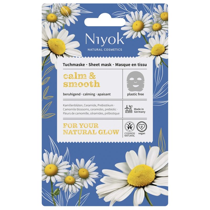 Niyok Beruhigende Tuchmaske calm & smooth - Produktbild