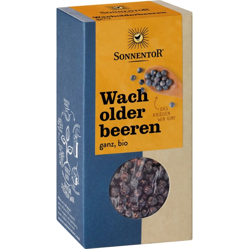 Sonnentor Wacholderbeeren ganz, Packung - Produktbild