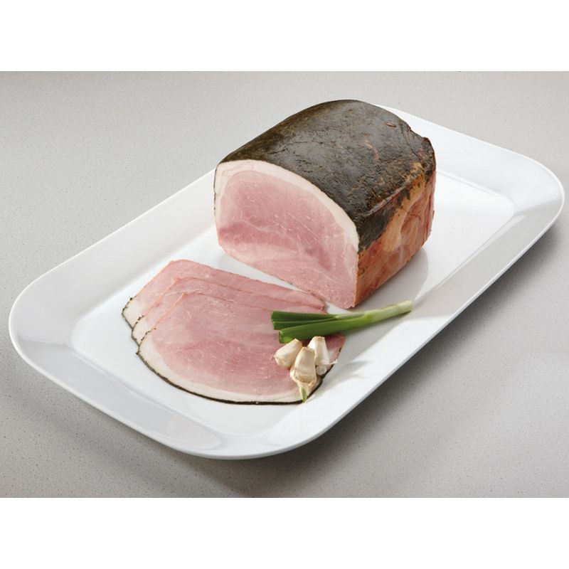 Metzgerei Huber  Bio Produkte Original Kitzbüheler BIO Bärlauchschinken 1/2 St. ca. 2,5kg - Produktbild