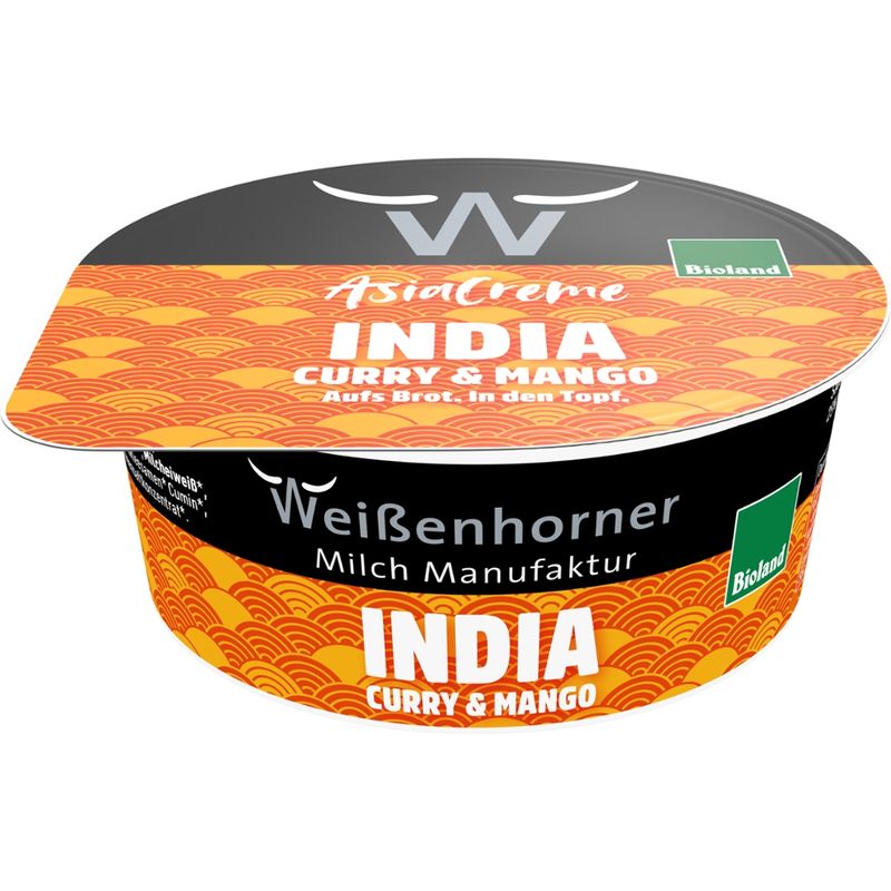 Weißenhorner Milch Manufaktur WH MM Bioland FrischeCreme India - Produktbild