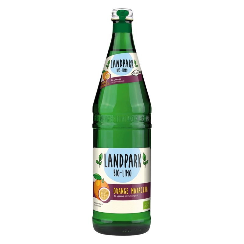 Landpark Bio-Quelle Landpark Bio-Quelle Limonade Orange Maracuja - Produktbild