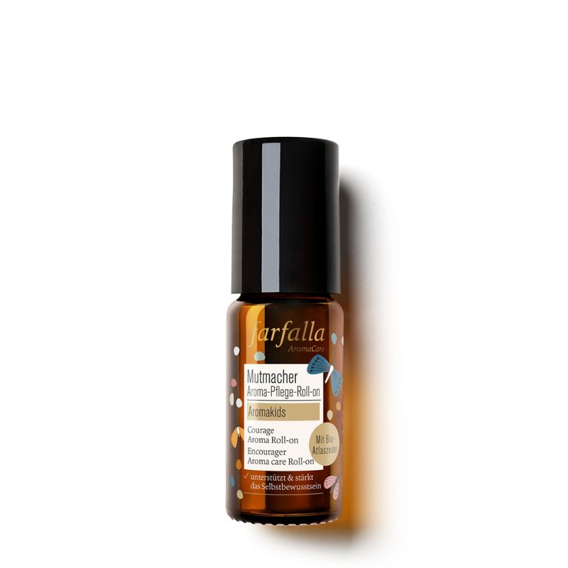 farfalla Mutmacher Aroma-Pflege-Roll-on, Aromakids, 10ml - Produktbild