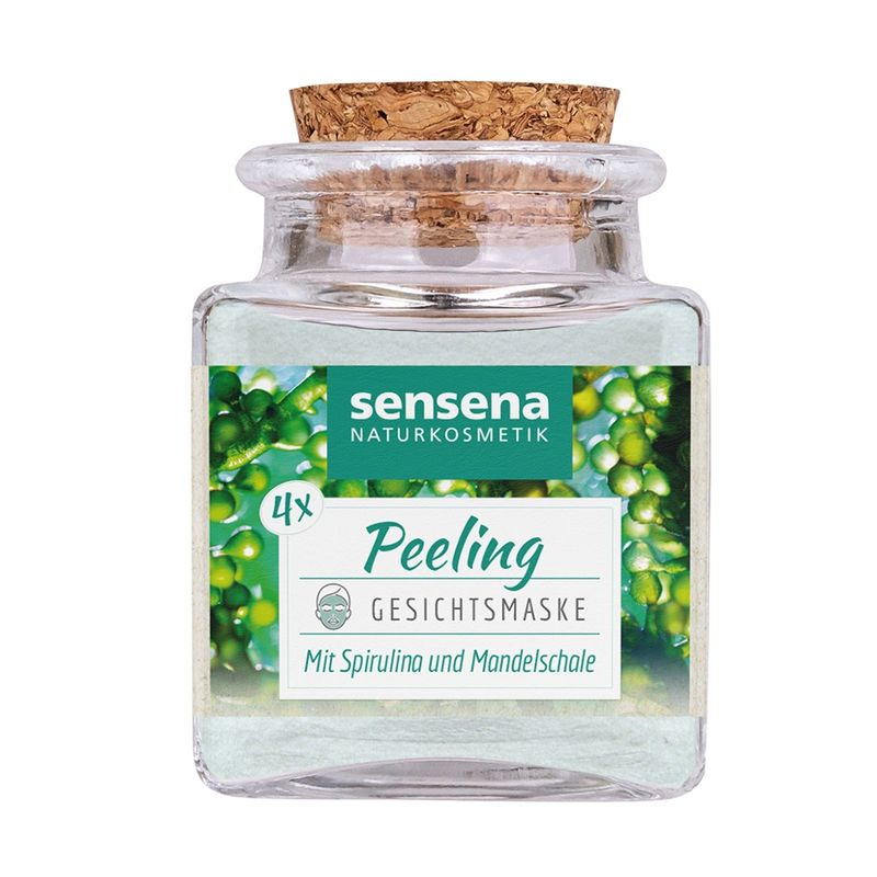sensena Naturkosmetik sensena Gesichtsmaske "Spirulina Peeling" - Produktbild