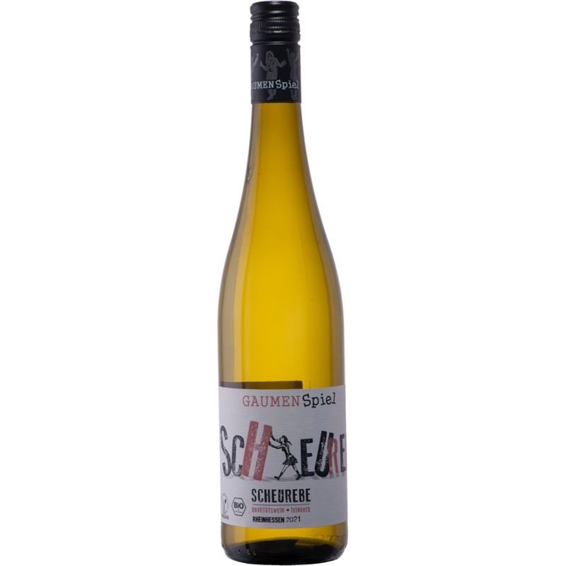 Gaumenspiel Gaumenspiel Scheurebe Qualitätswein feinherb Bio Vegan 0,75 l - Produktbild