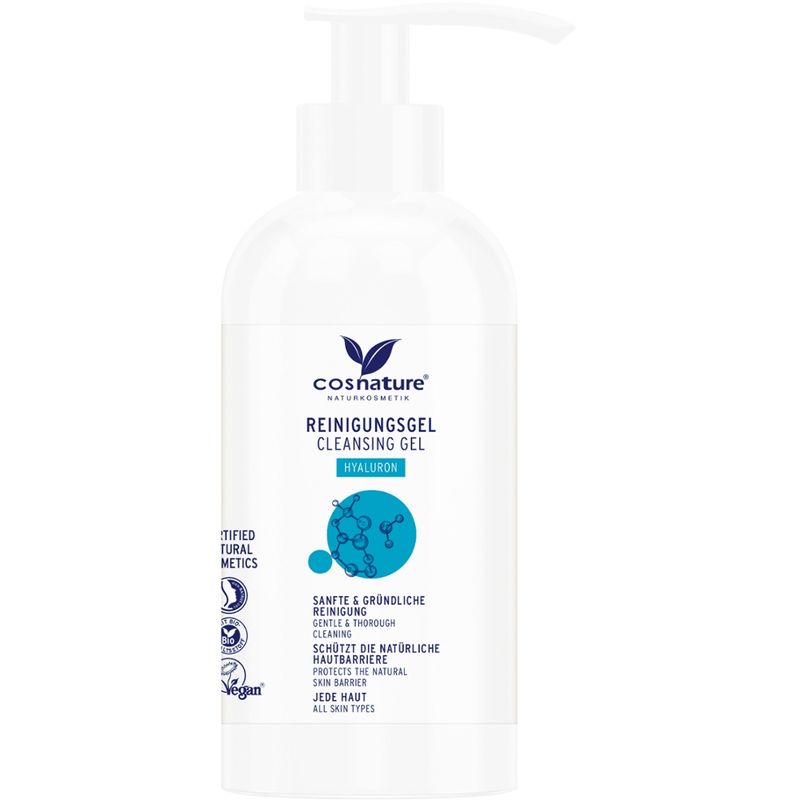 Cosnature  cosnature® Reinigungsgel Hyaluron 200ml - Produktbild