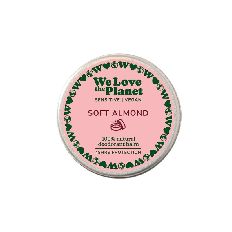 We Love The Planet We Love The Planet - Natürliche Deocreme - Soft Almond Sensitive (ohne Natron, hypoallergen und vegan) - Produktbild