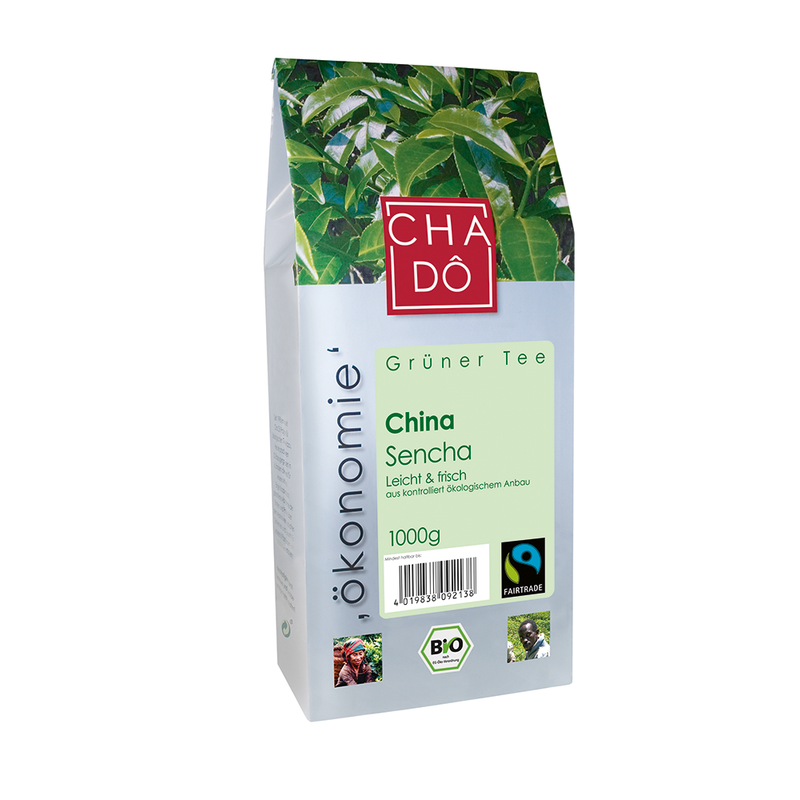 Cha Dô Ökonomie Fairtrade Sencha 1Kg - Produktbild
