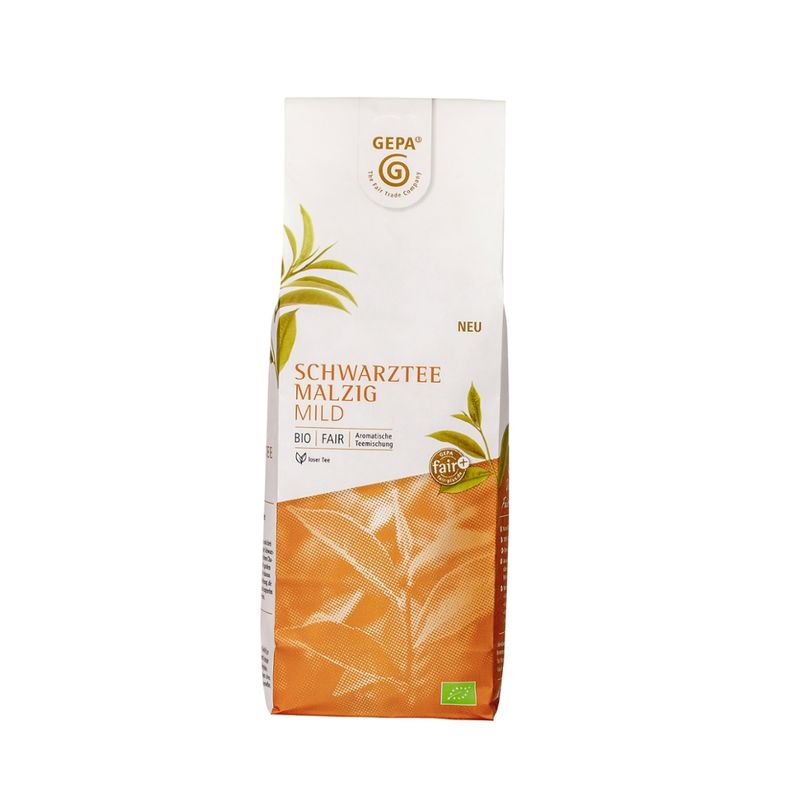 GEPA - The Fair Trade Company Schwarztee Mischung Malzig Mild  lose - Produktbild