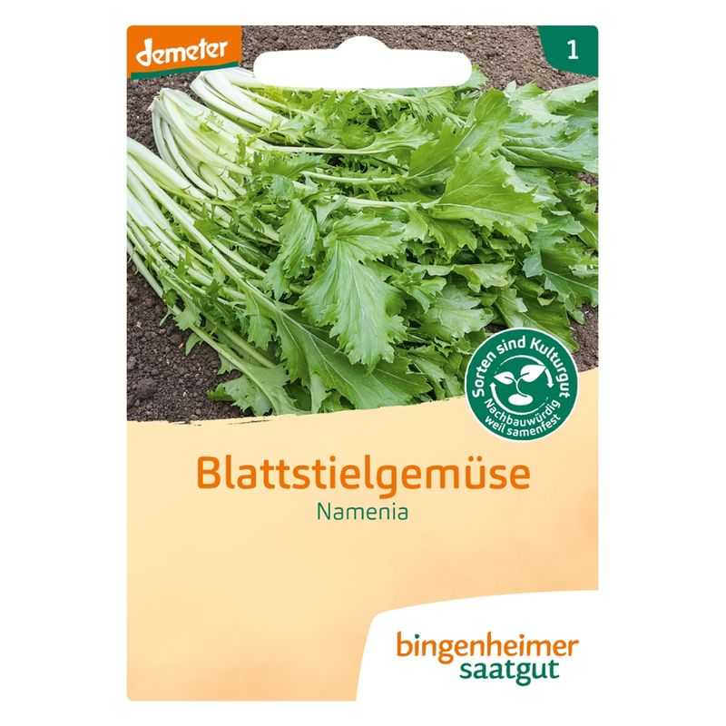 Bingenheimer Saatgut Blattstielgemüse (Saatgut) - Produktbild