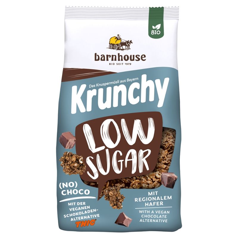 Barnhouse  Krunchy Low Sugar (No) Choco, 375g - Produktbild