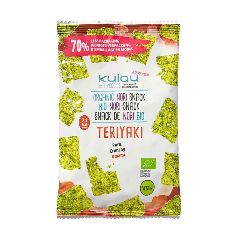 KULAU KULAU Bio-Nori-Snack TERIYAKI 4 g - Produktbild