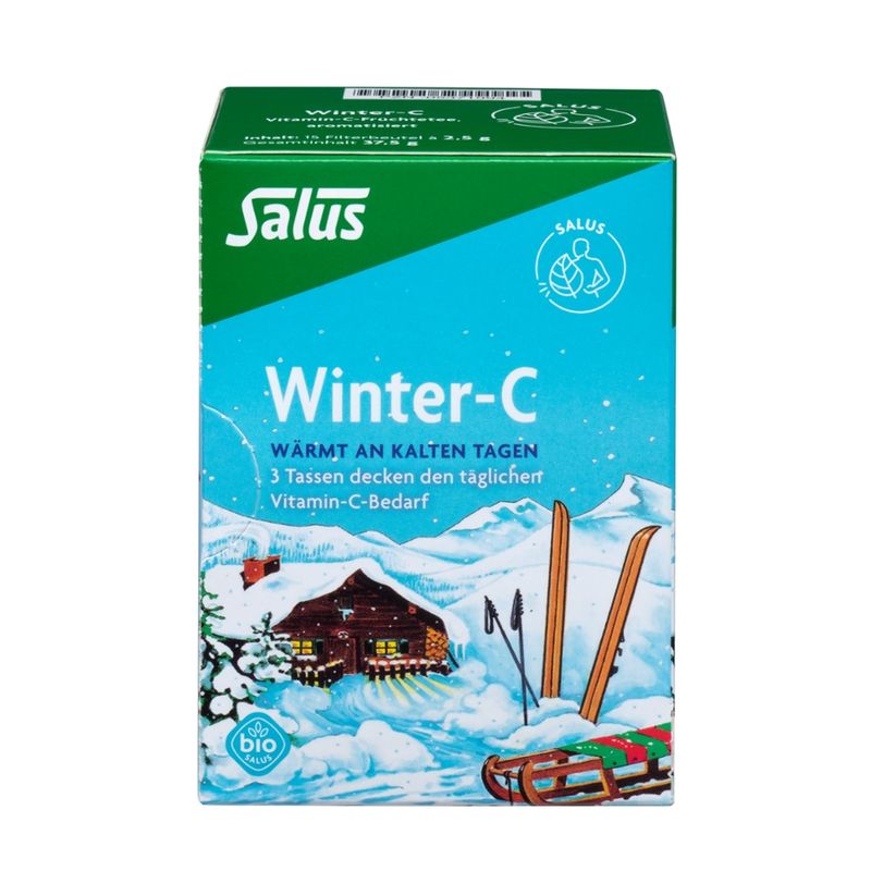 Salus® Salus® Winter-C Vitamin C Früchtetee bio 15FB - Produktbild