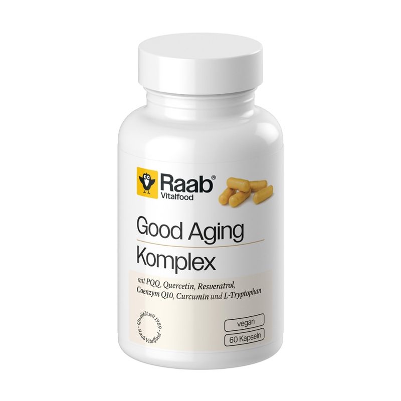 Raab Vitalfood Good Aging 60 Kapseln à 500 mg - Produktbild